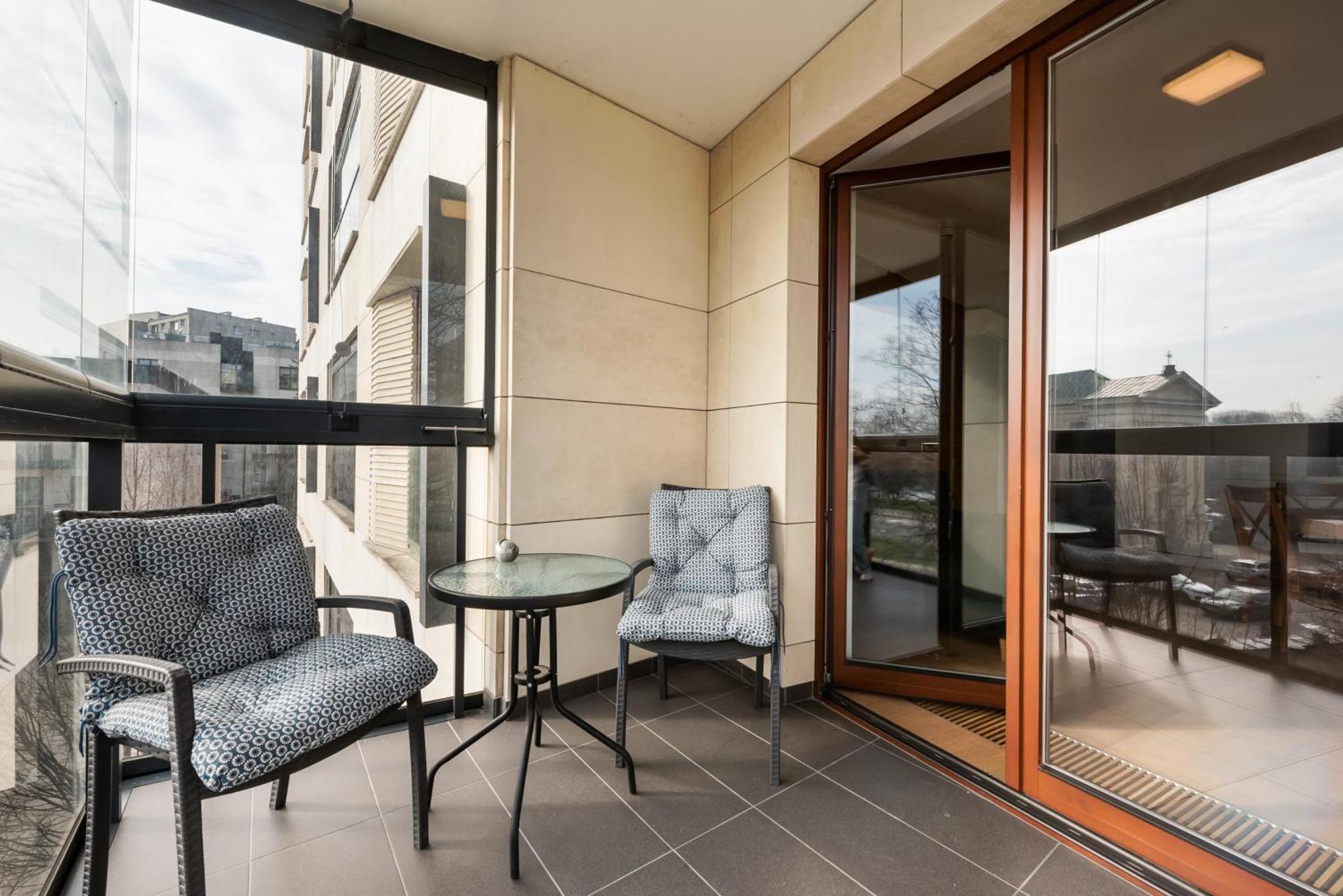 Solec Cristal Home Apartment Warsaw Luaran gambar